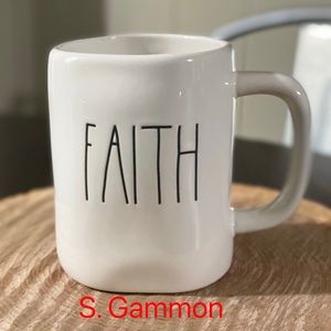 Rae Dunn FAITH mug